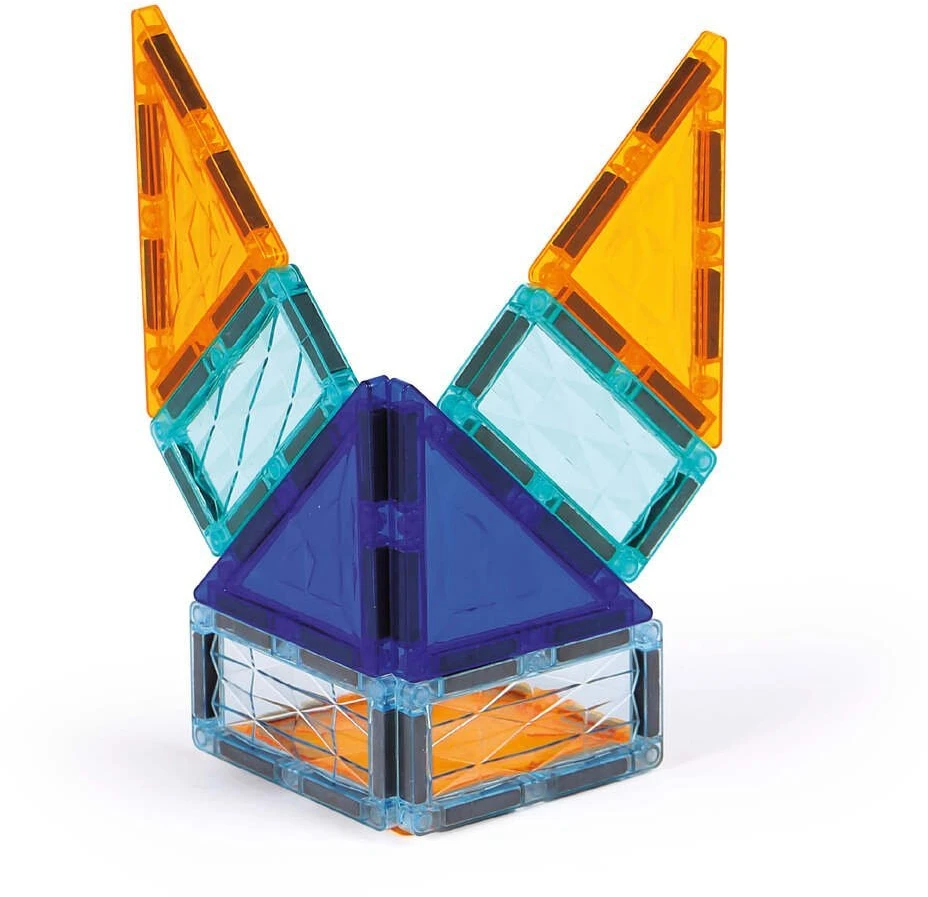 LUDI magnetinis konstruktorius vaikams, 100 dalių 2D/3D XXL