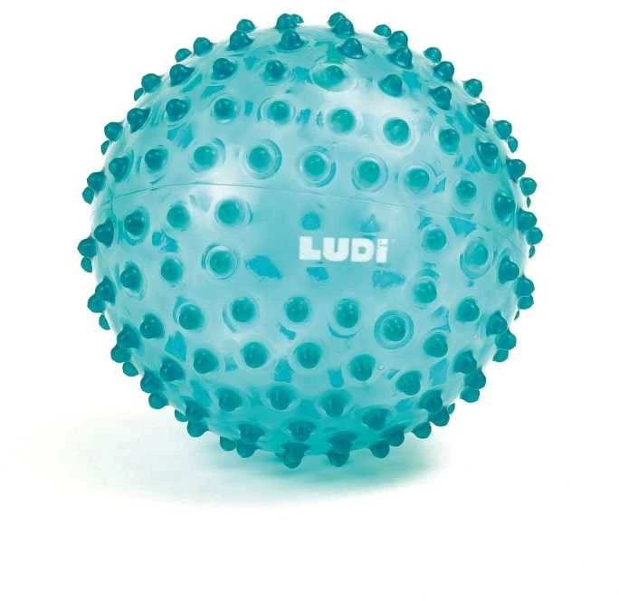 LUDI mankštos kamuolys, žalias, 20 cm