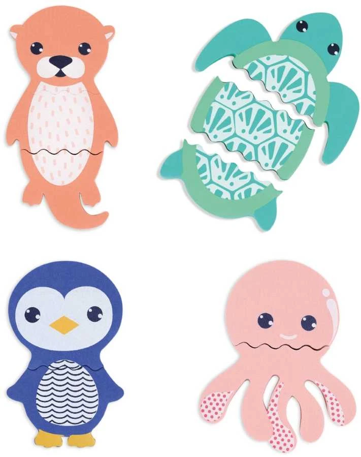 LUDI maudymosi žaislas, sudėk ir prilipink