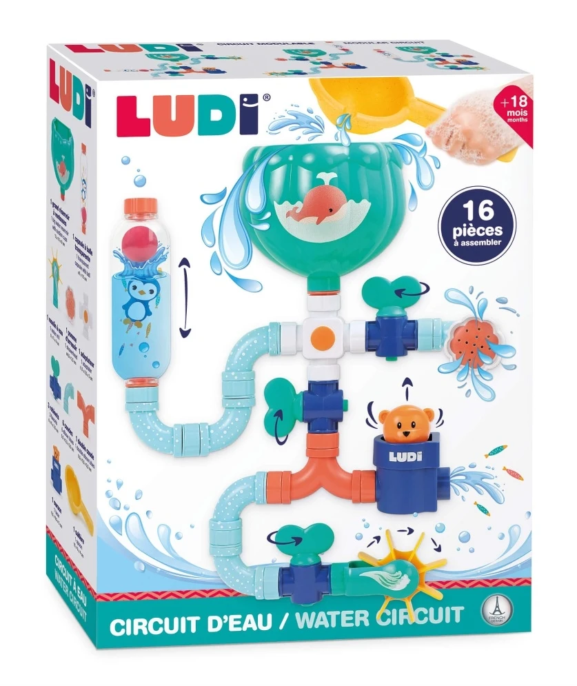 LUDI maudymosi žaislų rinkinys, Jūra