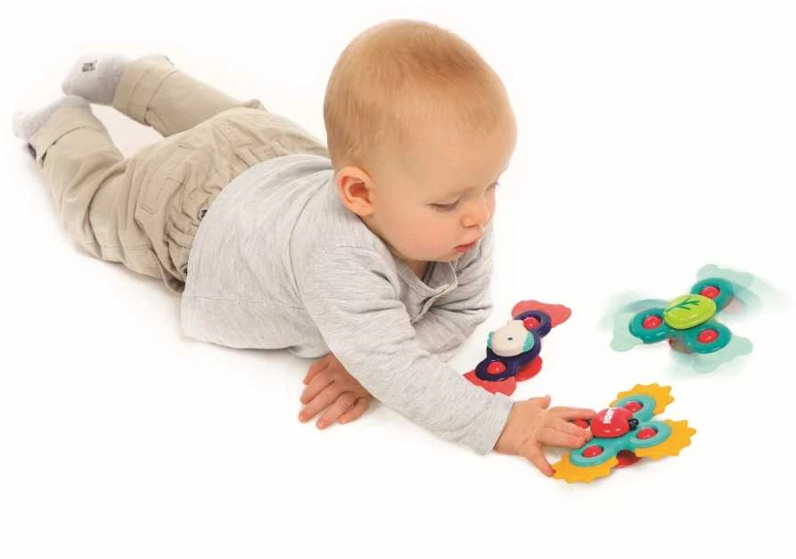 Suktukai kūdikiams Ludi Baby Spinner, 3 vnt.