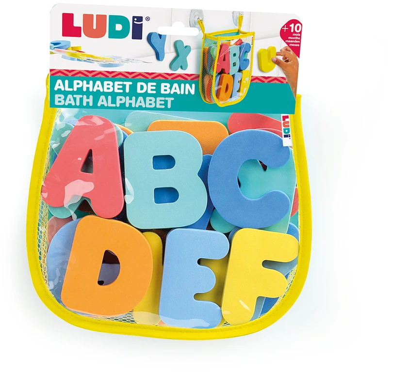 LUDI vonios žaidimas Abėcėlė