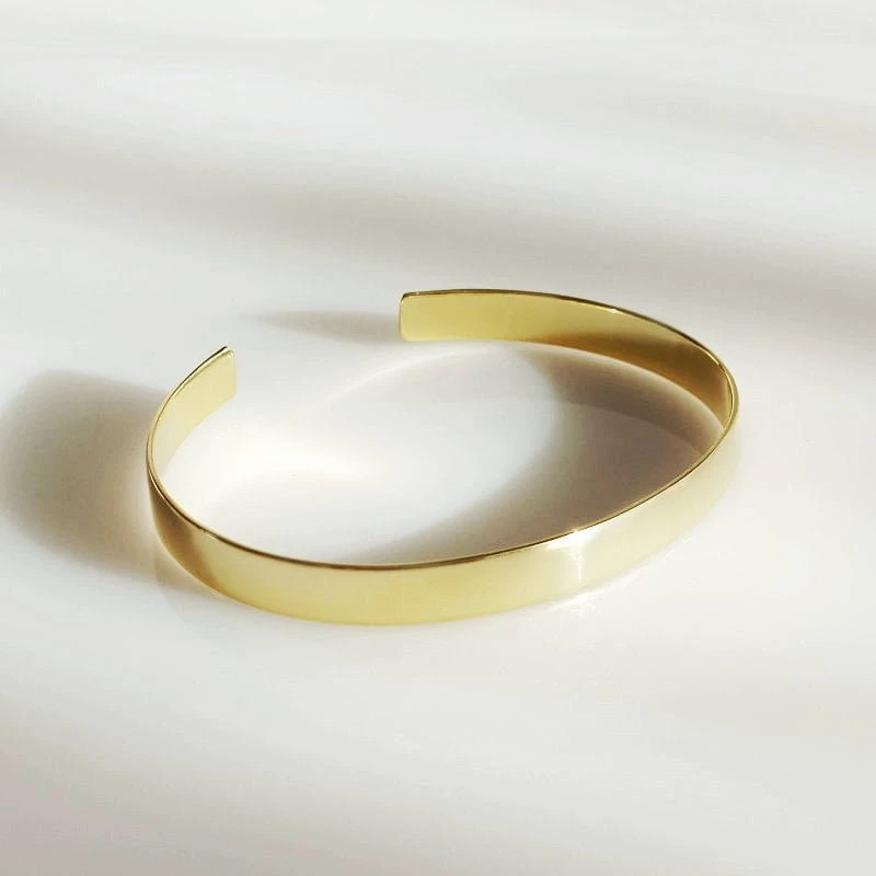 Sidabrinė apyrankė Plain Gold