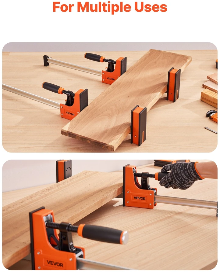 VEVOR Medinės spaustuvės, 2 vnt., 60,96 cm, paralelinės
