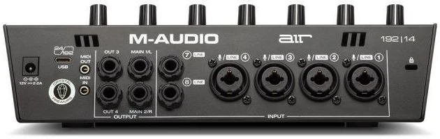 Stiprintuvas MDU M-AUDIO AIR 192 14 garso įrašymo sąsaja