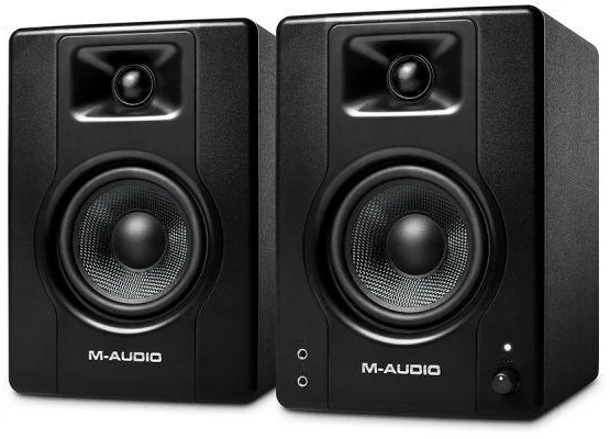 Garso kolonėlės  M-AUDIO BX4, 2 vnt. Juodos spalvos