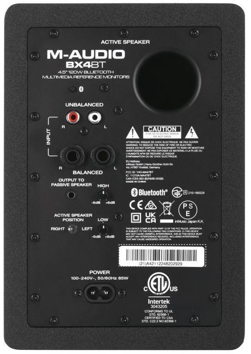 M-AUDIO BX4 Pair BT – „Bluetooth“ monitorių pora