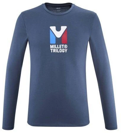 M Chamonix Tri Ts Ls marškinėliai tamsiai mėlyni Millet