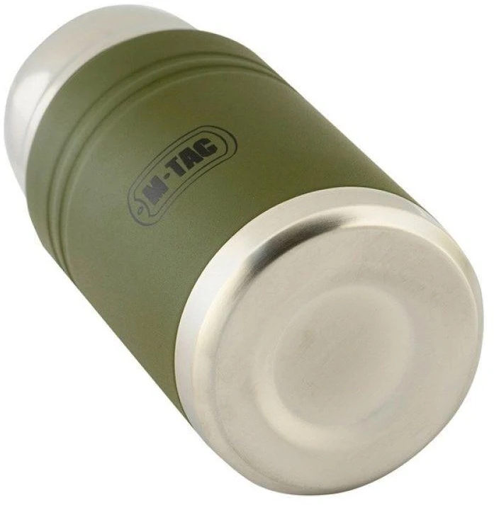 M-Tac maisto termosas su sulankstomu šaukštu 750 ml Olive