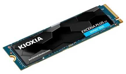 M.2 SSD - Kioxia Exceria Plus G3 2TB PCIe 4.0 5000MB/s Skaitymas 3900MB/s Rašymas