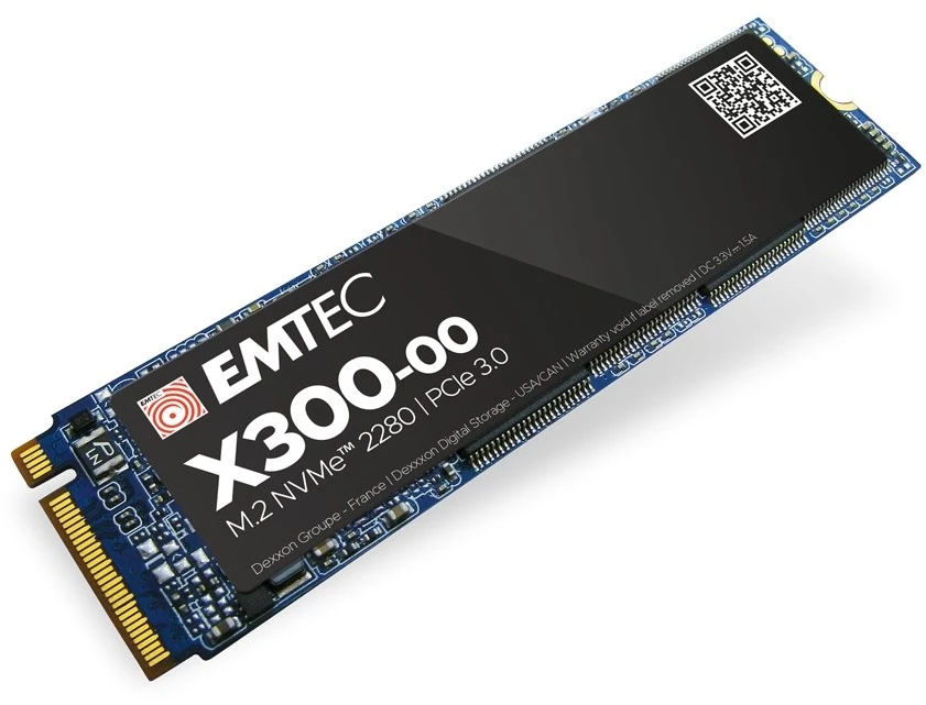 SSD diskas Emtec X300 Power Pro 1TB M.2 2280 PCI-E x4 Gen3 NVMe (ECSSD1TX300)