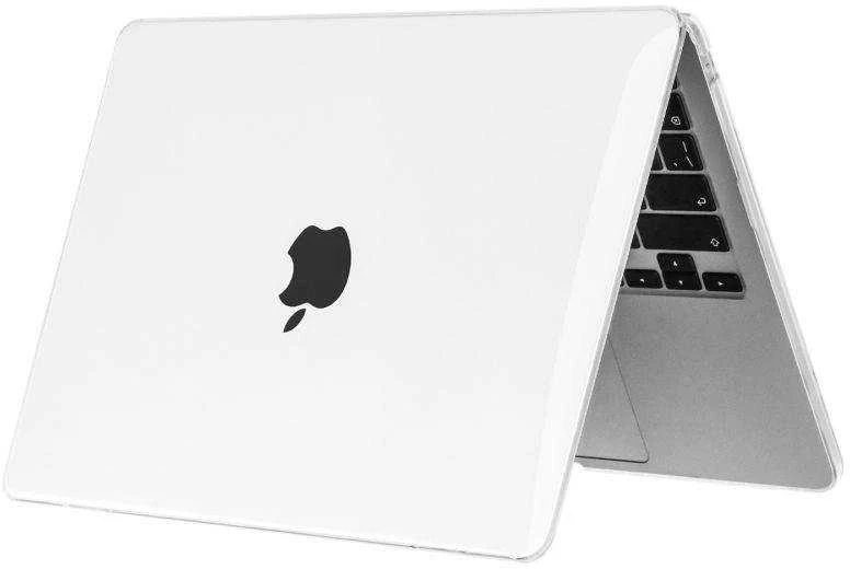 „Tech-Protect SmartShell“ dėklas „Apple MacBook Air 13“ M2 / M3 / 2022–2024 m. – skaidrus
