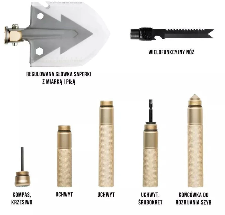 MACGYVER TAKTINĖ KASTUVĖ 14 IN 1 MULTITOOL 102277
