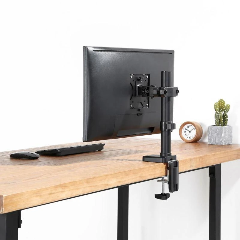 Maclean MC-983 LED LCD monitorius stulpelio tvirtinimo kronšteinas 8kg laikiklis vamzdžio vamzdžio skersmuo 28-60mm 17-32'' ekranas