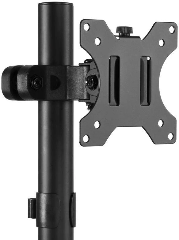 Maclean MC-983 LED LCD monitorius stulpelio tvirtinimo kronšteinas 8kg laikiklis vamzdžio vamzdžio skersmuo 28-60mm 17-32'' ekranas