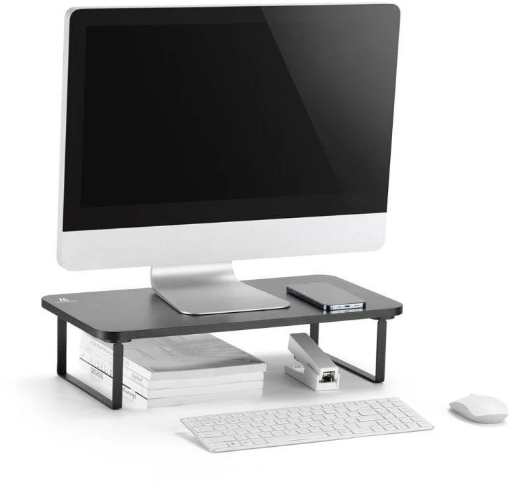 Maclean MC-933 monitoriaus/nešiojamojo kompiuterio stovas, maks. 20 kg (500x260x122mm)