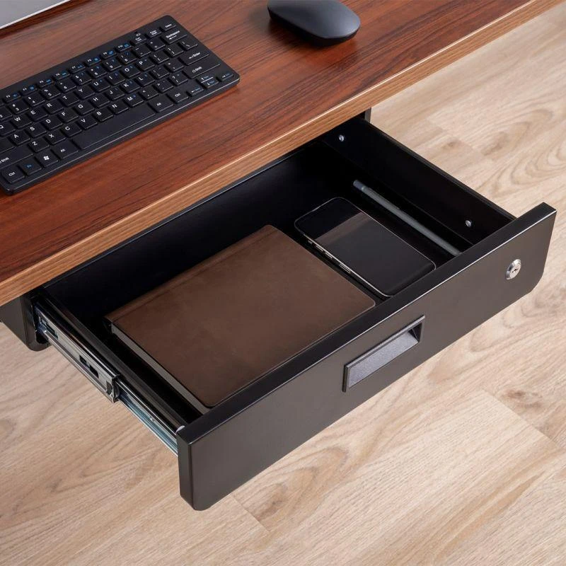 Maclean MC-461 Under Desk Lockable Drawer 5kg Organizer Juodas max 5kg