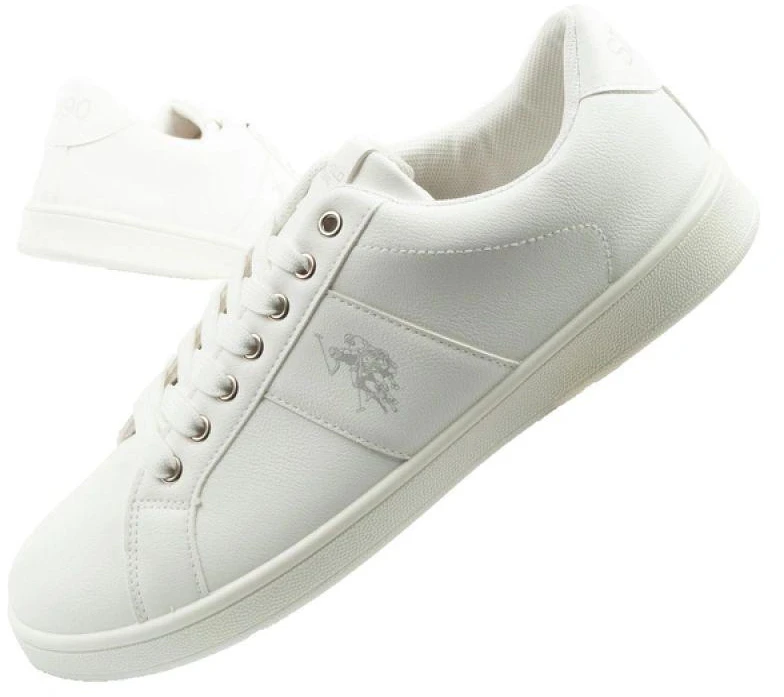 Madingi balti ir patogūs vyriški laisvalaikio batai US Polo Assn.