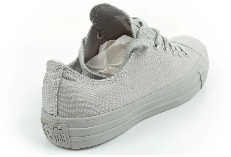 Madingi ir patogūs pilki moteriški Converse Chuck Taylor All Star laisvalaikio bateliai