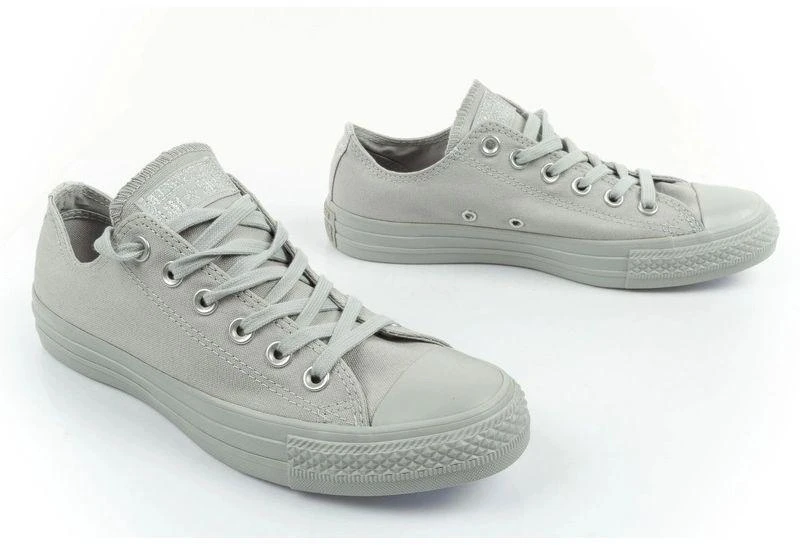 Madingi ir patogūs pilki moteriški Converse Chuck Taylor All Star laisvalaikio bateliai