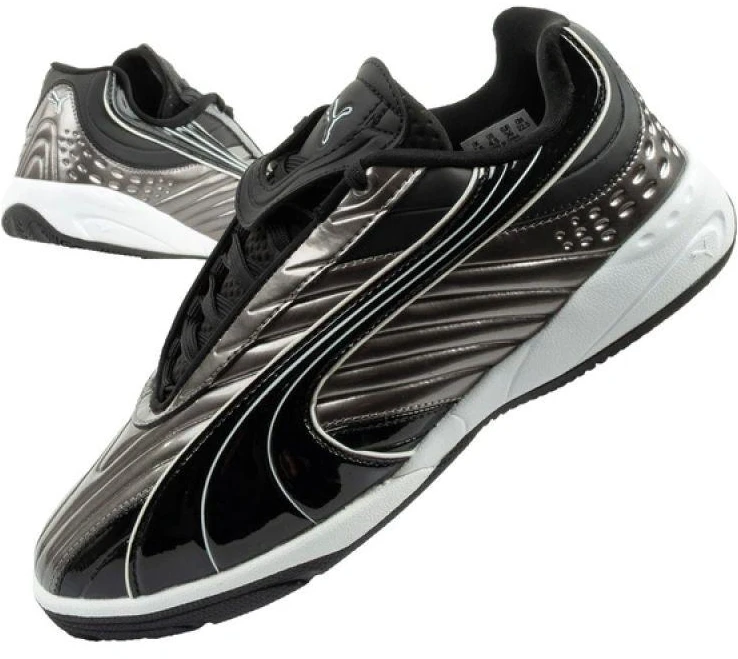 Madingi jaunimo sportiniai bateliai Puma V-S2 Goalgetter, sidabriniai