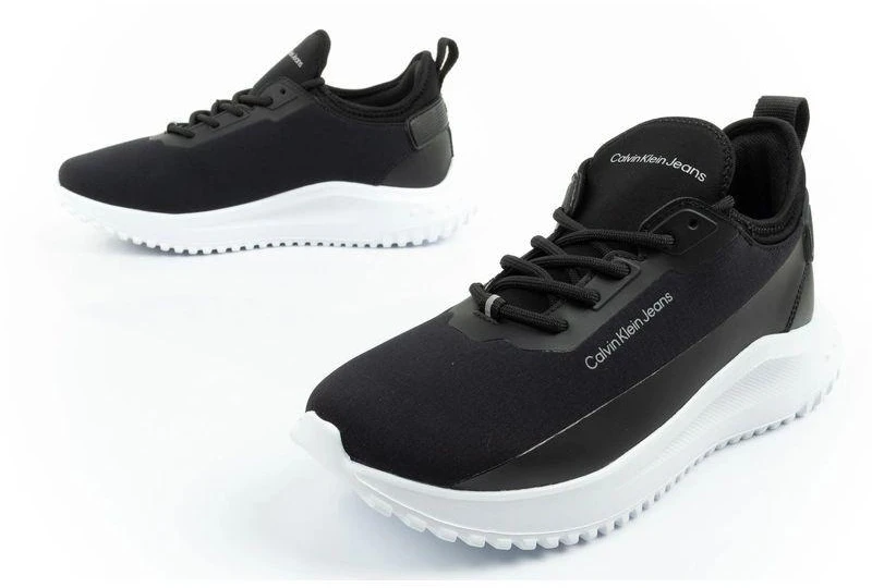 Madingi juodi sportiniai bateliai moterims Calvin Klein Eva Runner