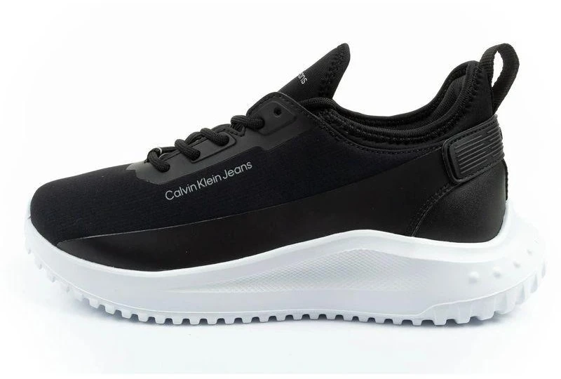 Madingi juodi sportiniai bateliai moterims Calvin Klein Eva Runner