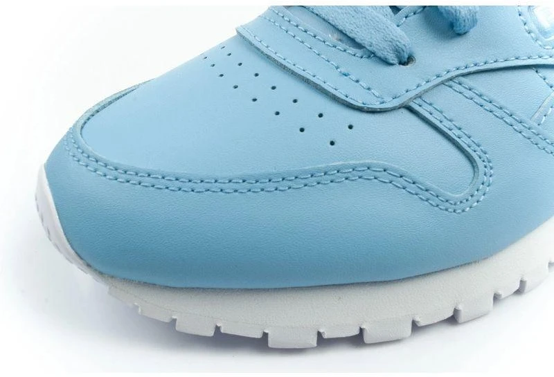 Madingi odiniai moteriški Reebok laisvalaikio bateliai Classic, mėlyni