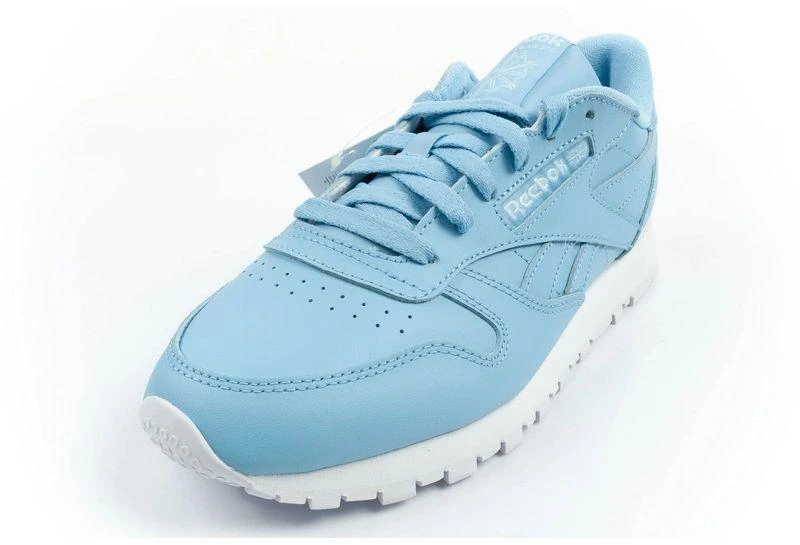 Madingi odiniai moteriški Reebok laisvalaikio bateliai Classic, mėlyni