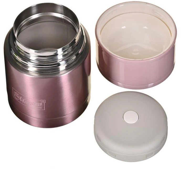 Vakarienės termosas Maestro MR-1636-60 600 ml, rožinis