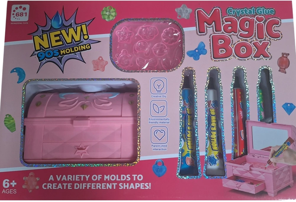 Magic box krištolo klijai