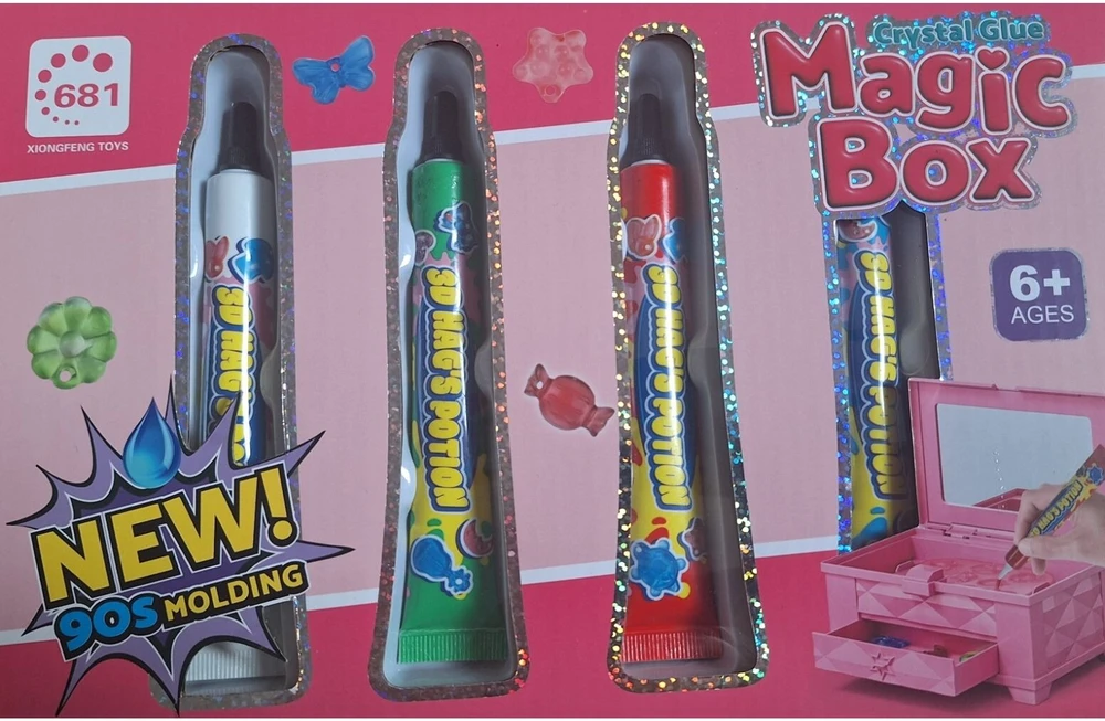 Magic box krištolo klijai - Papildymas