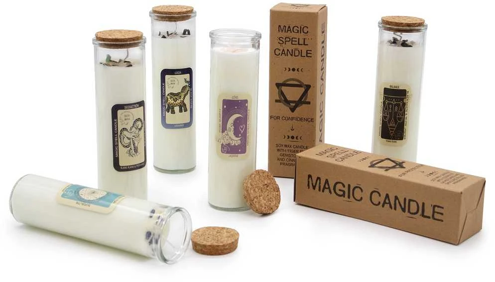 Magic Spell žvakė Apsauga – sojų vaškas, dervos kvapas, 50 val. | Ancient Wisdom