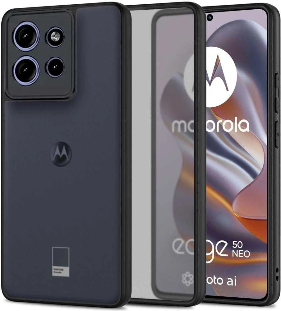 Tech-Protect MAGMAT Motorola Edge 50 NEO MATTE dėklas telefonui juodos spalvos