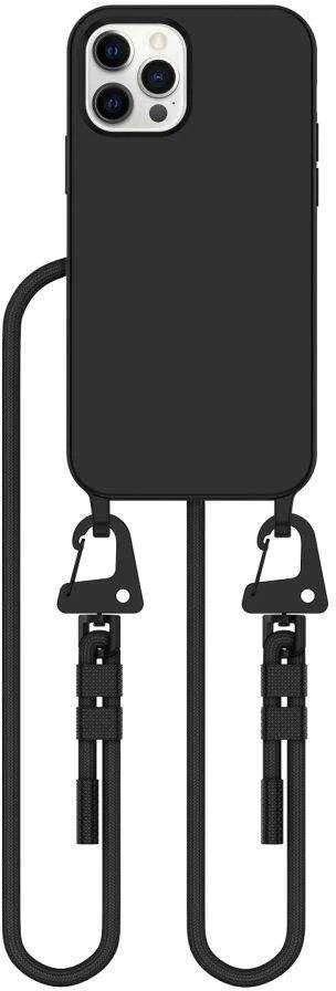Tech-Protect MAGNECKLACE MagSafe Apple iPhone 12 / 12 Pro dėklas telefonui juodos spalvos