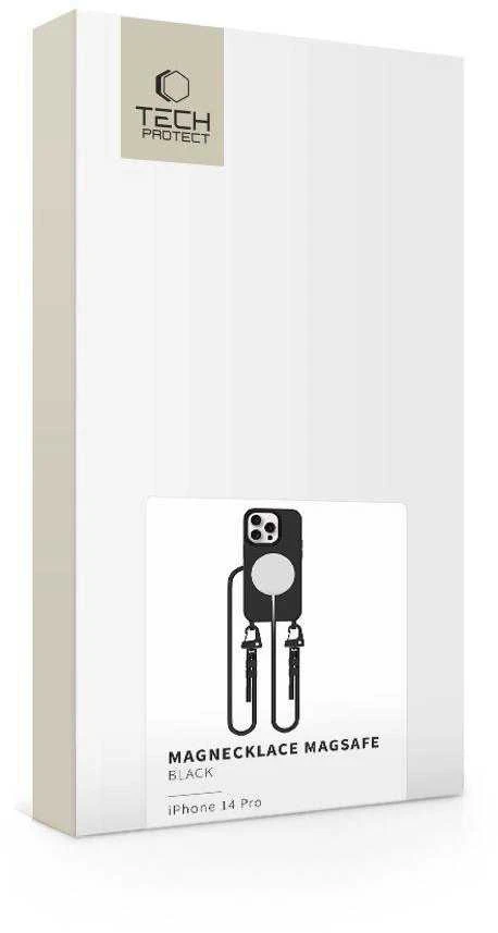 Tech-Protect MAGNECKLACE MagSafe Apple iPhone 14 Pro dėklas telefonui juodos spalvos