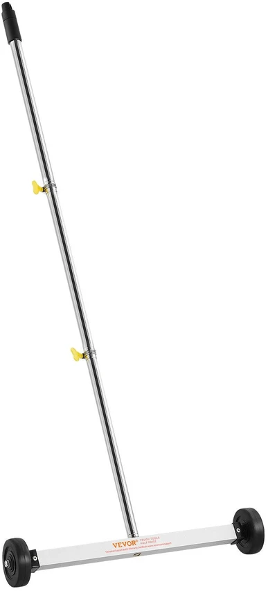 VEVOR Magnetinis šlavėjas su ratais 43 cm 4.5kg