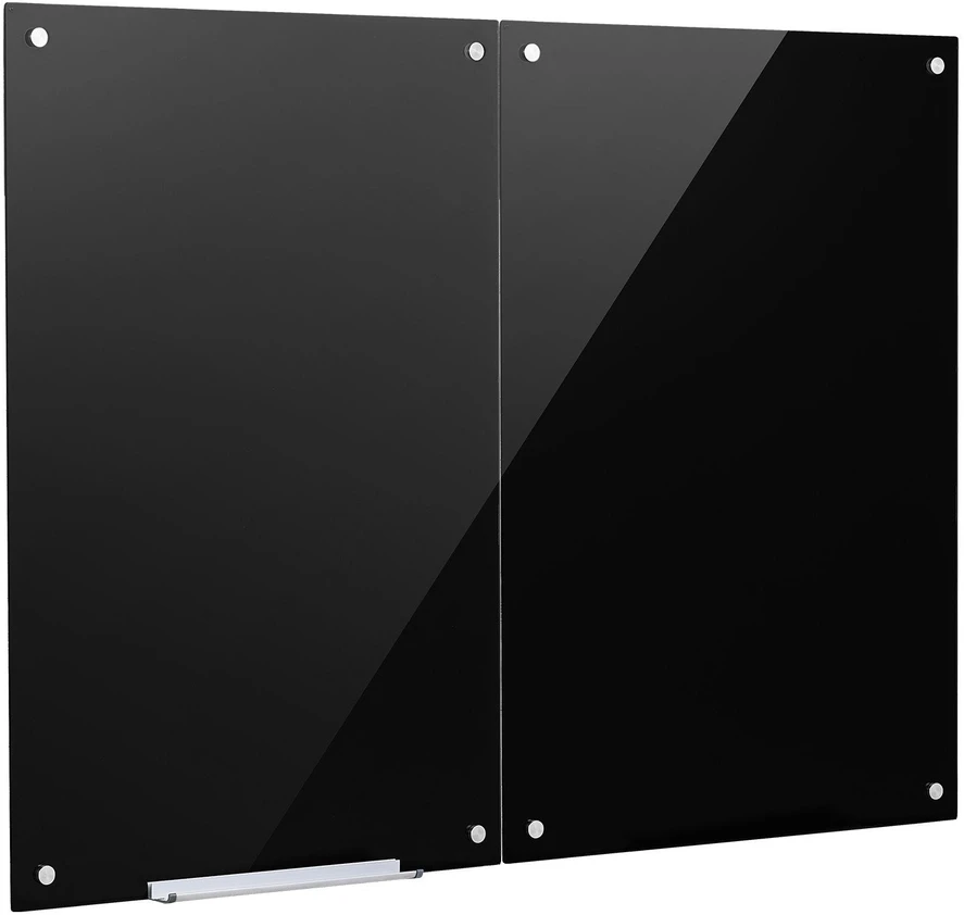 Magnetinė stiklinė lenta VEVOR BL-3648-MB, 900 x 600 mm, 2 vnt.
