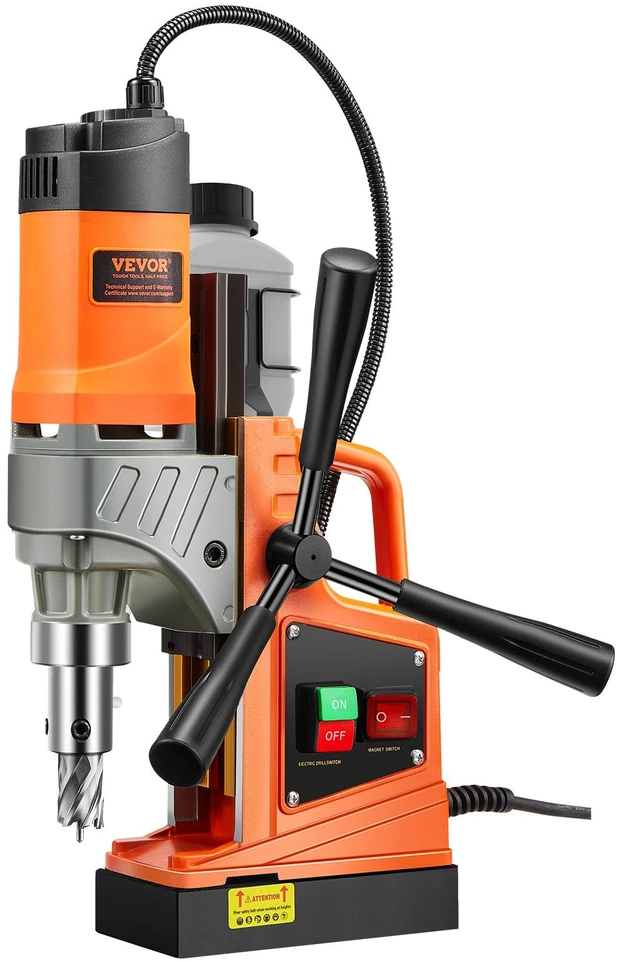 VEVOR Magnetinė gręžimo mašina 1450W 12500N 850 aps./min.