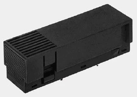 Magnetinės sistemos IN_LINE bėgelio elektrinis sujungimas, juodas