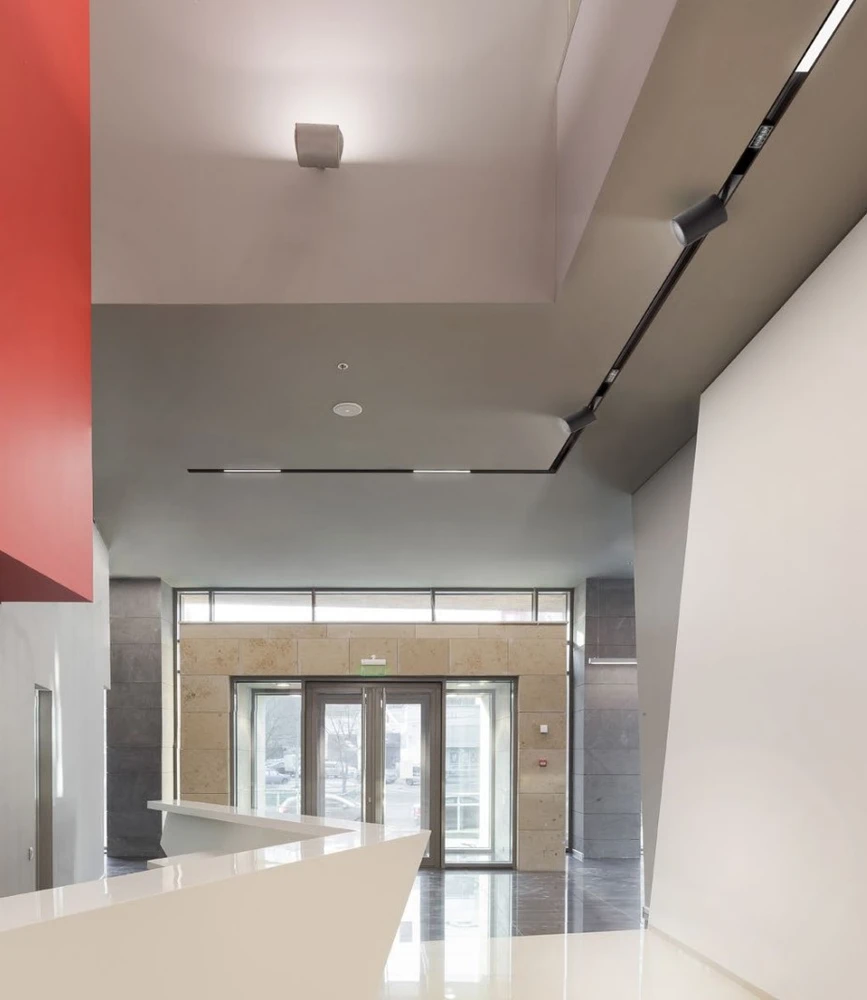 Magnetinės sistemos XTRIM M RECESSED bėgelio kampinis sujungimas, 48V, juodas
