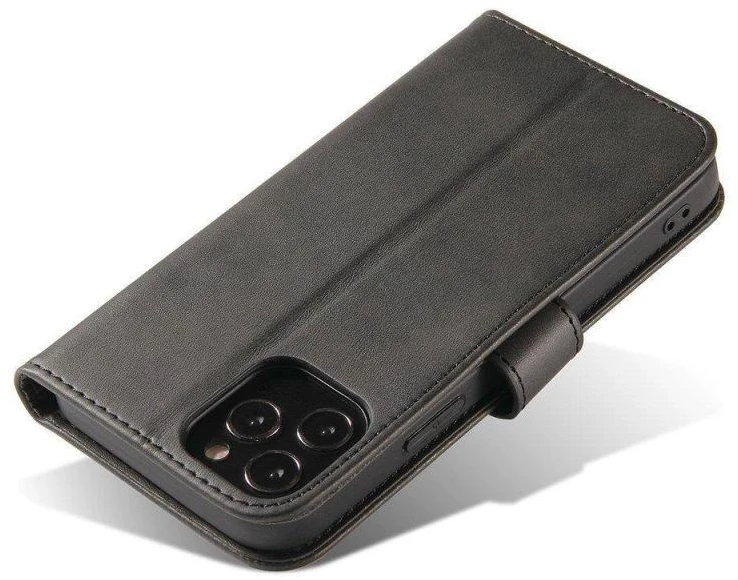 Magnetinis dėklas, elegantiškas apvalkalas Huawei nova 8, juodas, su stovėjimo funkcija