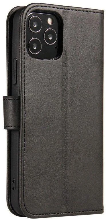 Magnetinis dėklas, elegantiškas apvalkalas Huawei nova 8, juodas, su stovėjimo funkcija