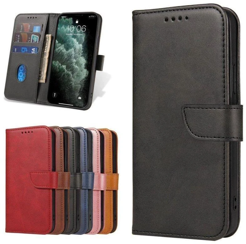 Magnetinis dėklas, elegantiškas apvalkalas Huawei nova 8, juodas, su stovėjimo funkcija