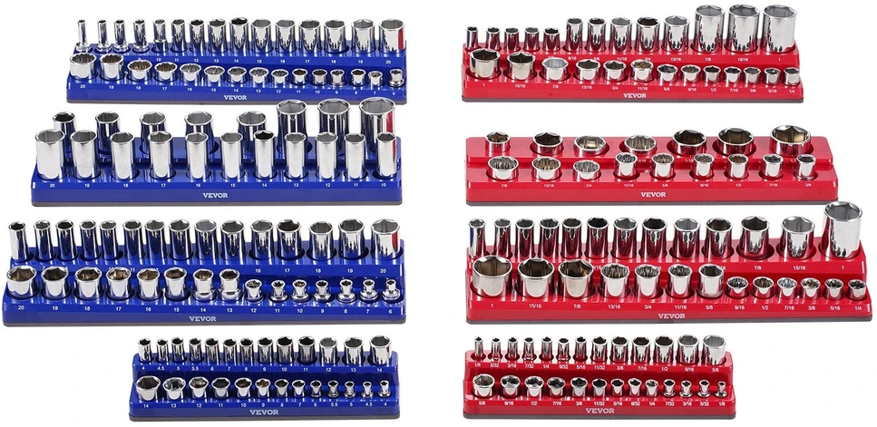 VEVOR Magnetinis raktų laikiklis 8 dalių rinkinys