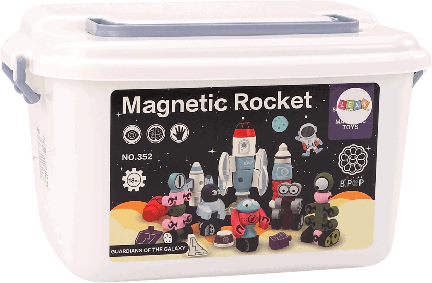 Lean Toys Konstruktoriaus figūrėlių rinkinys, 56 vnt.
