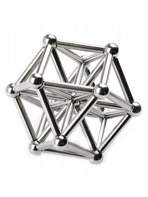 Magnetinis konstruktorius metalinėje dėžutėje