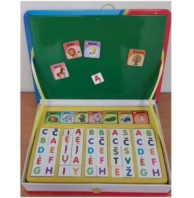 Magnetinis raidynas. TAI BENT ABĖCĖLĖ!
