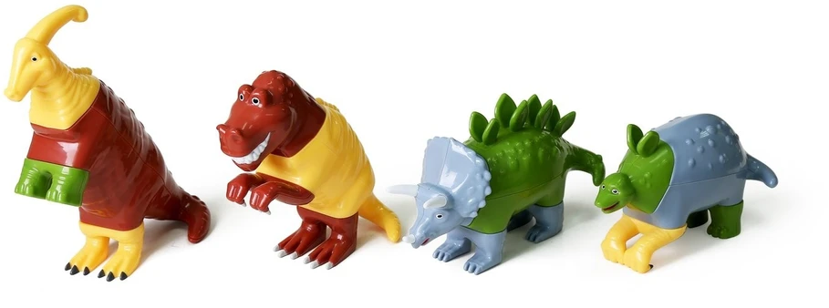 Magnetinis rinkinys MINI MIX OR MATCH DINOSAURS 1