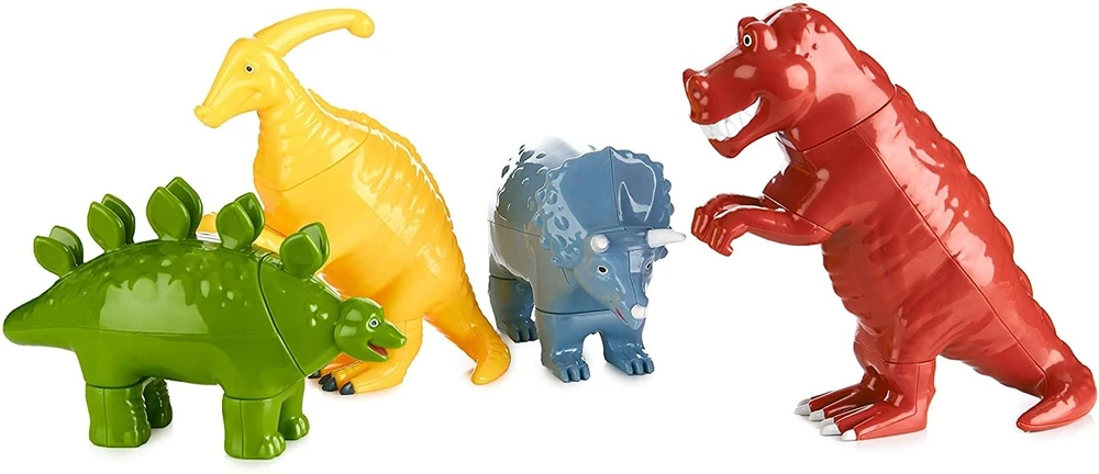 Malik Magnetinis rinkinys „Mix or Match DINOSAURS“